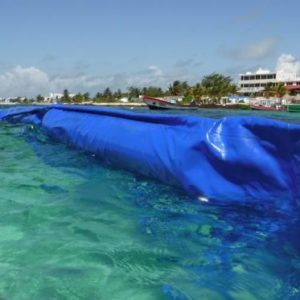 Barrerra flotante de proteccion playas