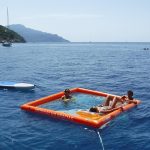 Piscina anti medusas para barcos