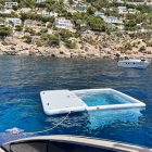 Set pool y floating beach blanco